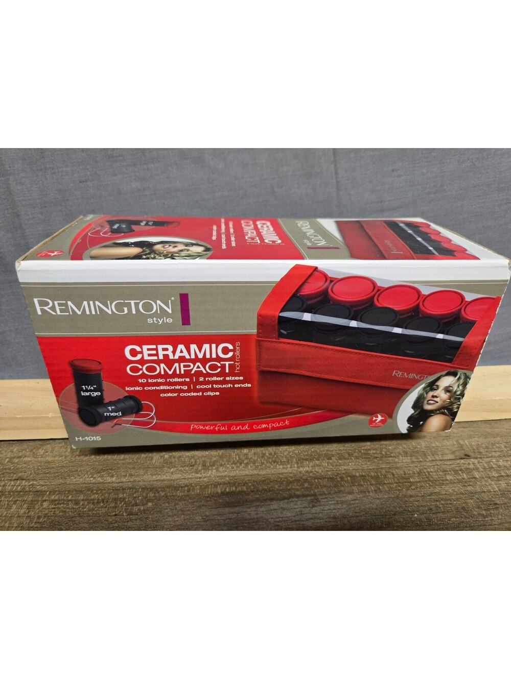Remington Ceramic Compact Hot Rollers Set H 1015